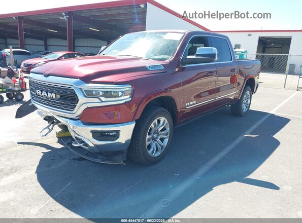 1C6SRFHT2PN542706 2023 RAM 1500 Burgundy Front left