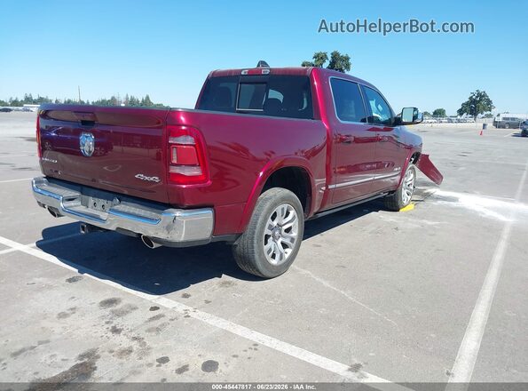 1C6SRFHT2PN542706 2023 RAM 1500 Burgundy Rear right