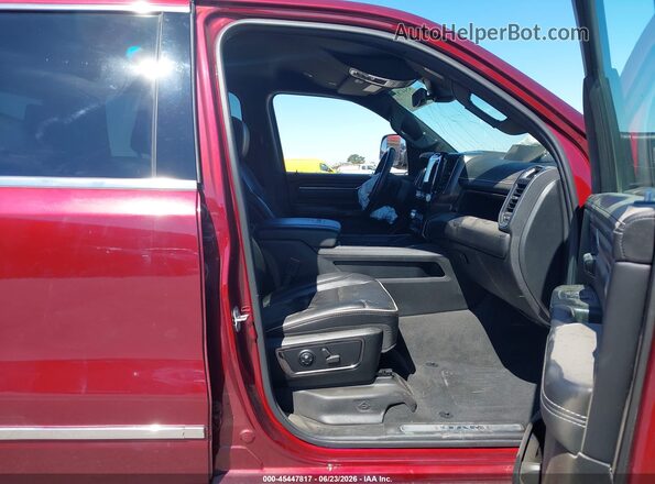 1C6SRFHT2PN542706 2023 RAM 1500 Burgundy Front interior view
