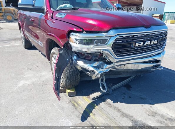 1C6SRFHT2PN542706 2023 RAM 1500 Burgundy Front view