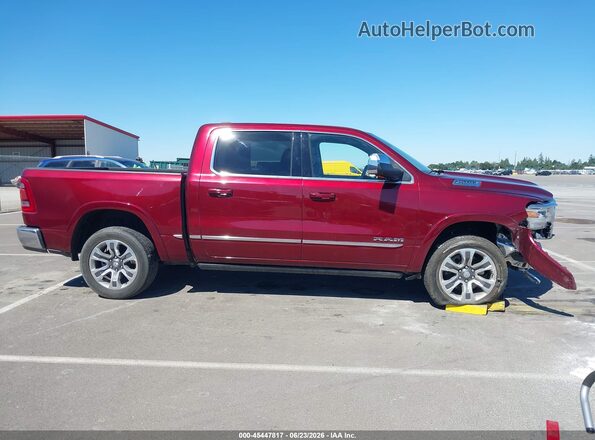 1C6SRFHT2PN542706 2023 RAM 1500 Burgundy Rear interior view