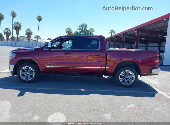 1C6SRFHT2PN542706 2023 RAM 1500 Burgundy 360 interior view