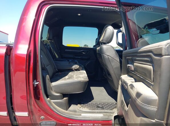 1C6SRFHT2PN542706 2023 RAM 1500 Burgundy VIN sticker view