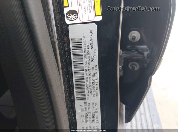 1C6SRFHT3LN116968 2020 RAM 1500 Black ძრავის განყოფილების ხედი