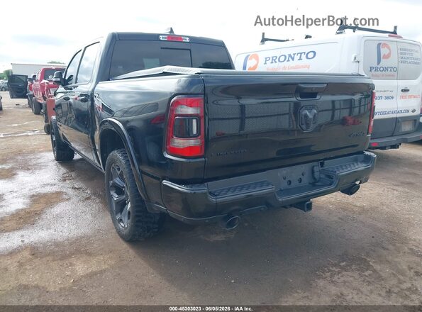1C6SRFHT3MN603167 2021 RAM 1500 Black უკანა მარცხენა