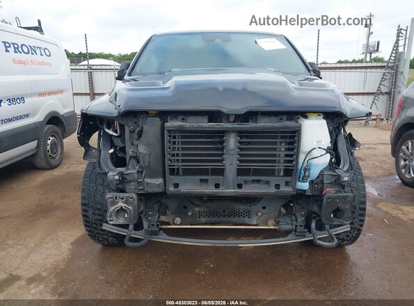 1C6SRFHT3MN603167 2021 RAM 1500 Black უკანა სალონის ხედი