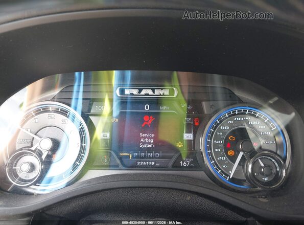 1C6SRFHT4KN595593 2019 RAM 1500 Silver უკანა სავარძლების ხედი
