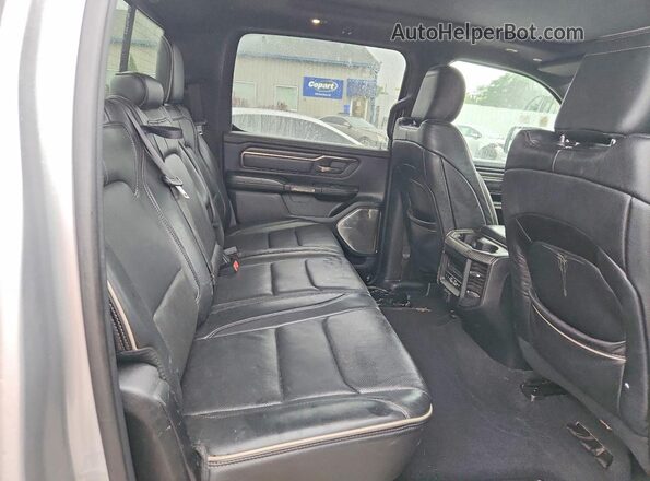 1C6SRFHT4KN621674 2019 RAM 1500 Silver Rear seats view