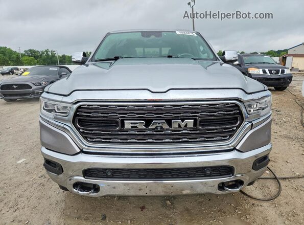 1C6SRFHT4KN621674 2019 RAM 1500 Silver Front view