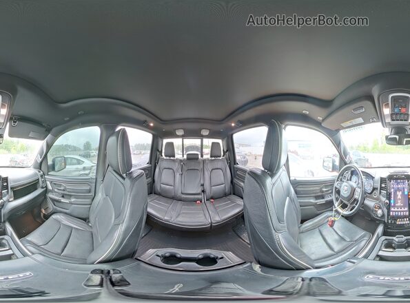 1C6SRFHT4KN621674 2019 RAM 1500 Silver VIN sticker view