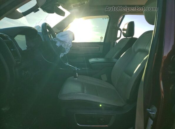 1C6SRFHT4LN387134 2020 RAM 1500 Burgundy Front interior view