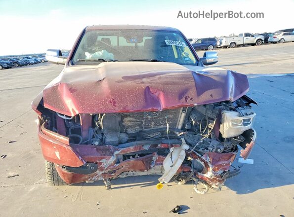 1C6SRFHT4LN387134 2020 RAM 1500 Burgundy Front view