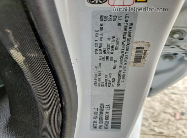1C6SRFHT4NN375309 2022 RAM 1500 White 