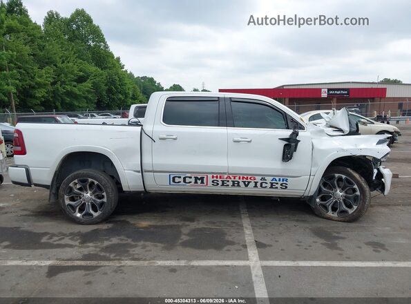 1C6SRFHT5MN588235 2021 RAM 1500 White Instrument cluster view