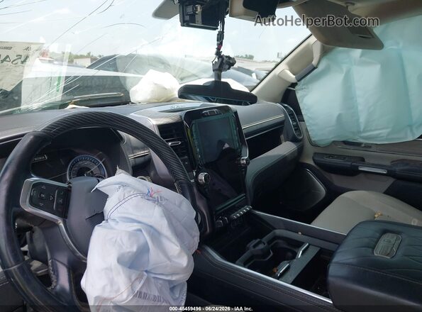 1C6SRFHT5NN193165 2022 RAM 1500 Gray Вид салону спереду