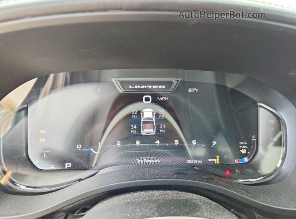 1C6SRFHT5PN527410 2023 RAM 1500 Black Instrument cluster view