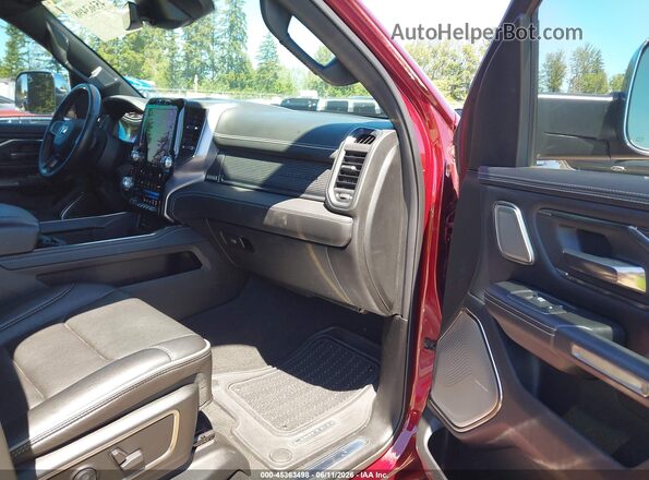 1C6SRFHT6KN559078 2019 RAM 1500 Red Front interior view