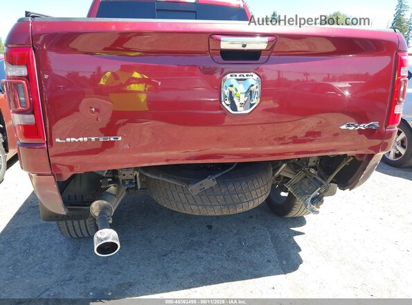 1C6SRFHT6KN559078 2019 RAM 1500 Red Front view