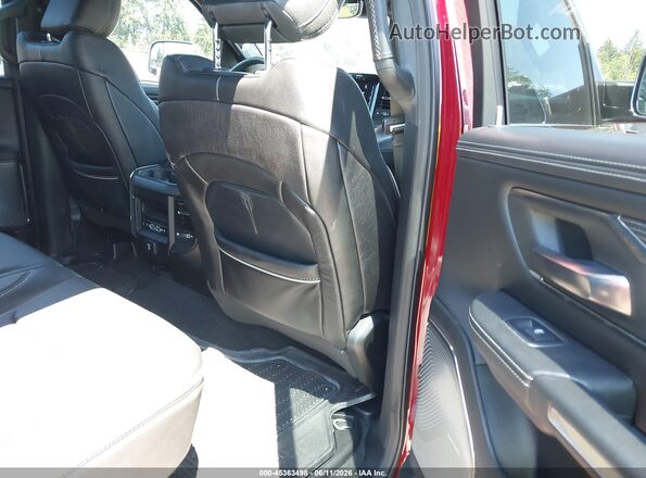 1C6SRFHT6KN559078 2019 RAM 1500 Red VIN sticker view