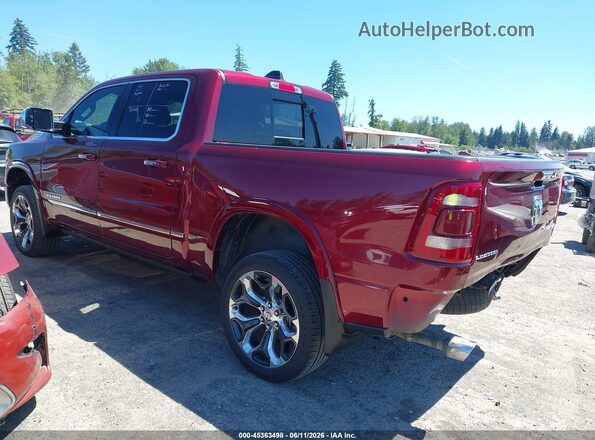 1C6SRFHT6KN559078 2019 RAM 1500 Red Rear left