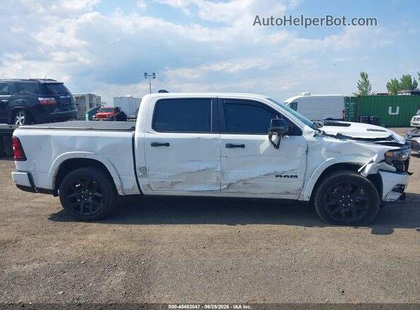 1C6SRFJP0SN615299 2025 RAM 1500 White უკანა სალონის ხედი