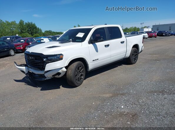 1C6SRFJP2SN743219 2025 RAM 1500 White Առջևի ձախ երեք քառորդ տեսարան