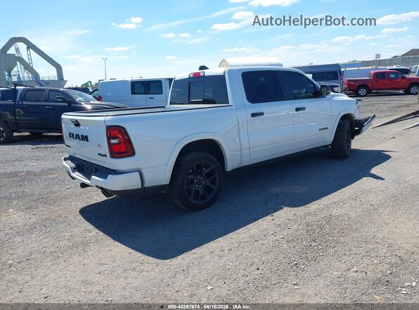 1C6SRFJP2SN743219 2025 RAM 1500 White Հետևի աջ
