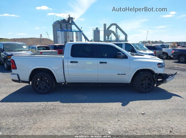 1C6SRFJP2SN743219 2025 RAM 1500 White Սալոնի հետևի տեսք