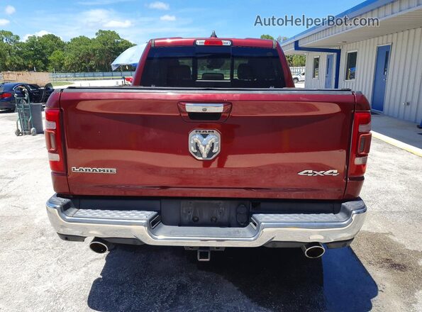 1C6SRFJT0KN508248 2019 RAM 1500 Burgundy 