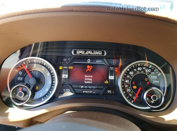 1C6SRFJT0KN508248 2019 RAM 1500 Burgundy 