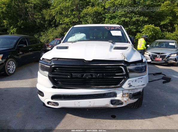 1C6SRFJT1MN615652 2021 RAM 1500 White Rear interior view