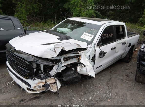 1C6SRFJT1RN185404 2024 RAM 1500 Белый Передняя левая четверть