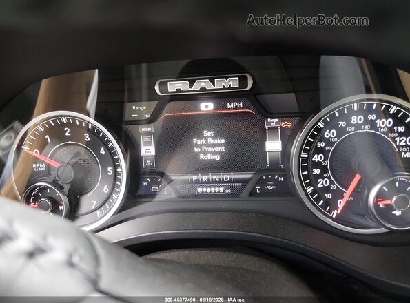 1C6SRFJT1RN185404 2024 RAM 1500 Белый Вид задних сидений