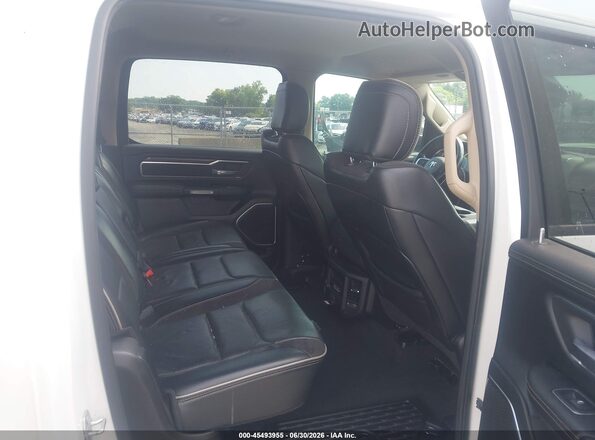 1C6SRFJT2KN689434 2019 RAM 1500 White Vista de la etiqueta del VIN