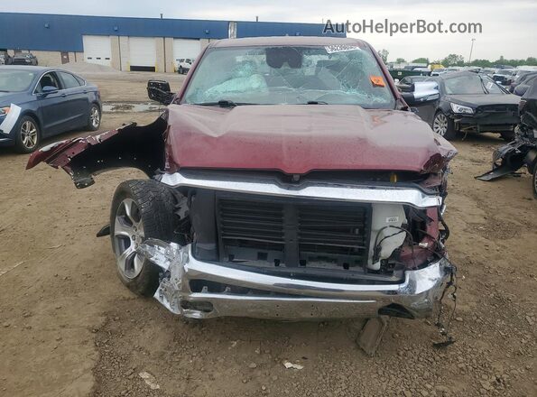 1C6SRFJT2MN509775 2021 RAM 1500 Burgundy Widok z przodu