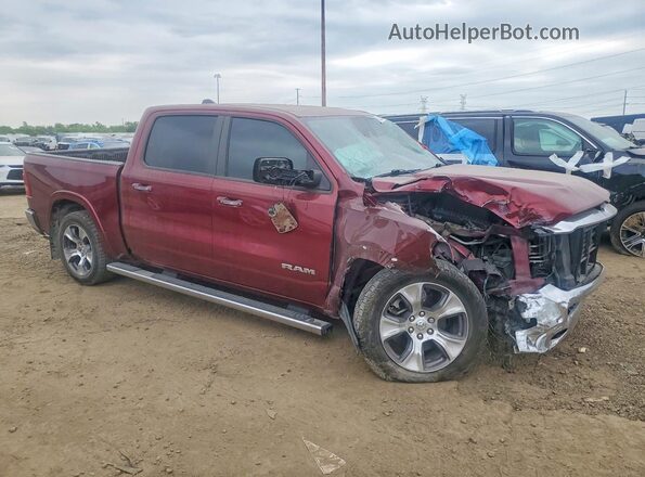 1C6SRFJT2MN509775 2021 RAM 1500 Burgundy Przód prawy