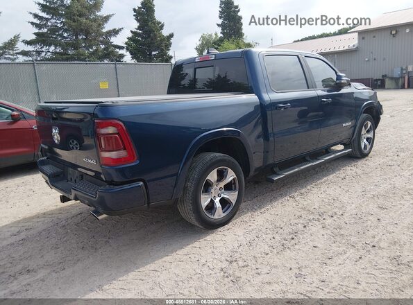 1C6SRFJT3MN751636 2021 RAM 1500 Blue Задня права чверть