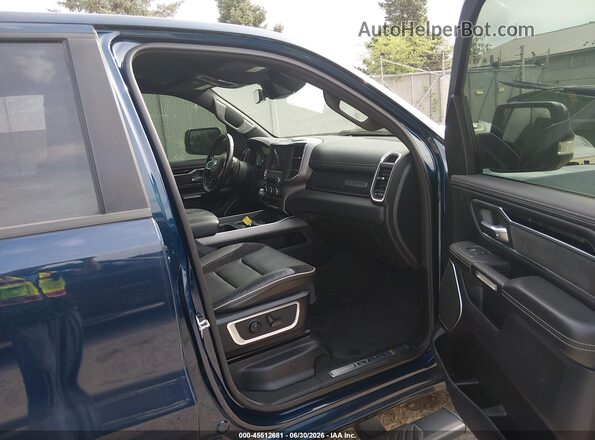1C6SRFJT3MN751636 2021 RAM 1500 Blue Вид салону спереду