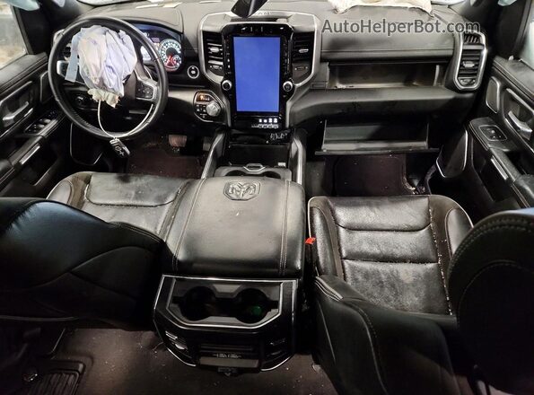 1C6SRFJT4PN580027 2023 RAM 1500 White Dashboard view