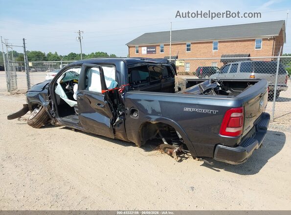 1C6SRFJT5MN810153 2021 RAM 1500 Black Հետևի ձախ