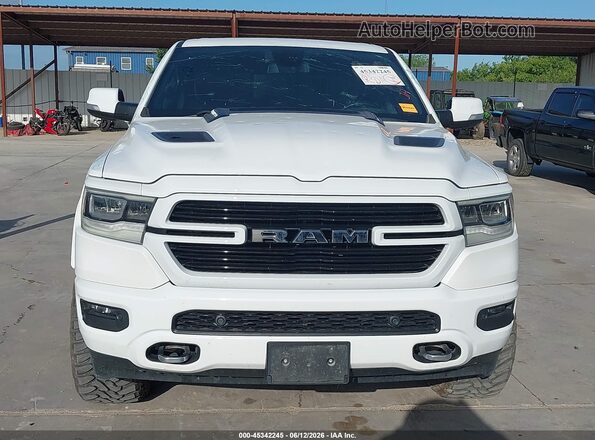 1C6SRFJT6LN207257 2020 RAM 1500 Белый Вид щитка приборов