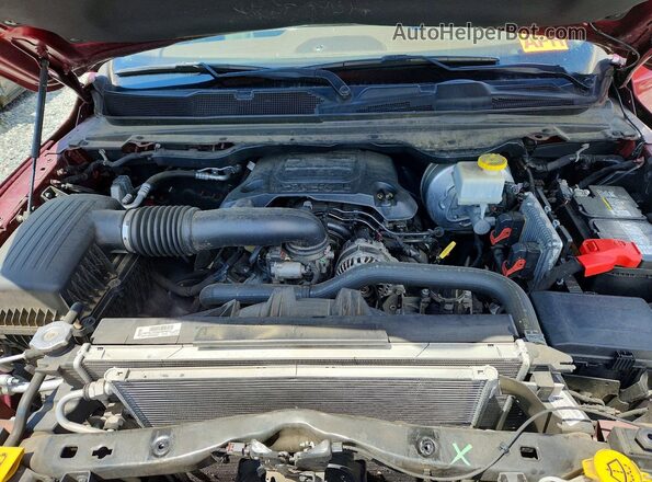 1C6SRFJT6LN212667 2020 RAM 1500 Burgundy Rear interior view