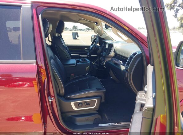 1C6SRFJT6LN413131 2020 RAM 1500 Red Front interior view