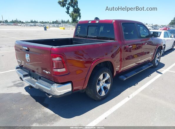 1C6SRFJT6LN413131 2020 RAM 1500 Red Rear right