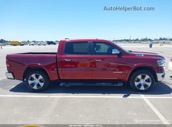 1C6SRFJT6LN413131 2020 RAM 1500 Red Rear interior view
