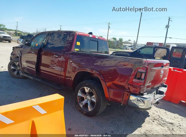 1C6SRFJT6MN736189 2021 RAM 1500 Maroon Tył lewy