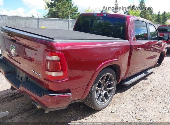 1C6SRFJT7KN708267 2019 RAM 1500 Red Задня права чверть