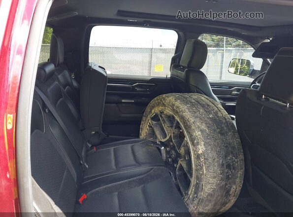 1C6SRFJT7KN708267 2019 RAM 1500 Red Вид наклейки з VIN-кодом