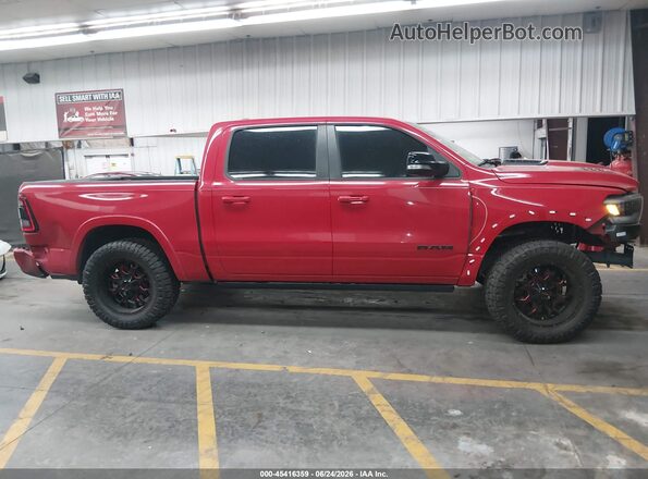 1C6SRFJT7MN620628 2021 RAM 1500 Red Սալոնի 360 աստիճան տեսք