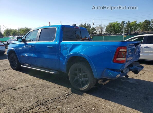 1C6SRFJT8MN525639 2021 RAM 1500 Blue Trasero izquierdo